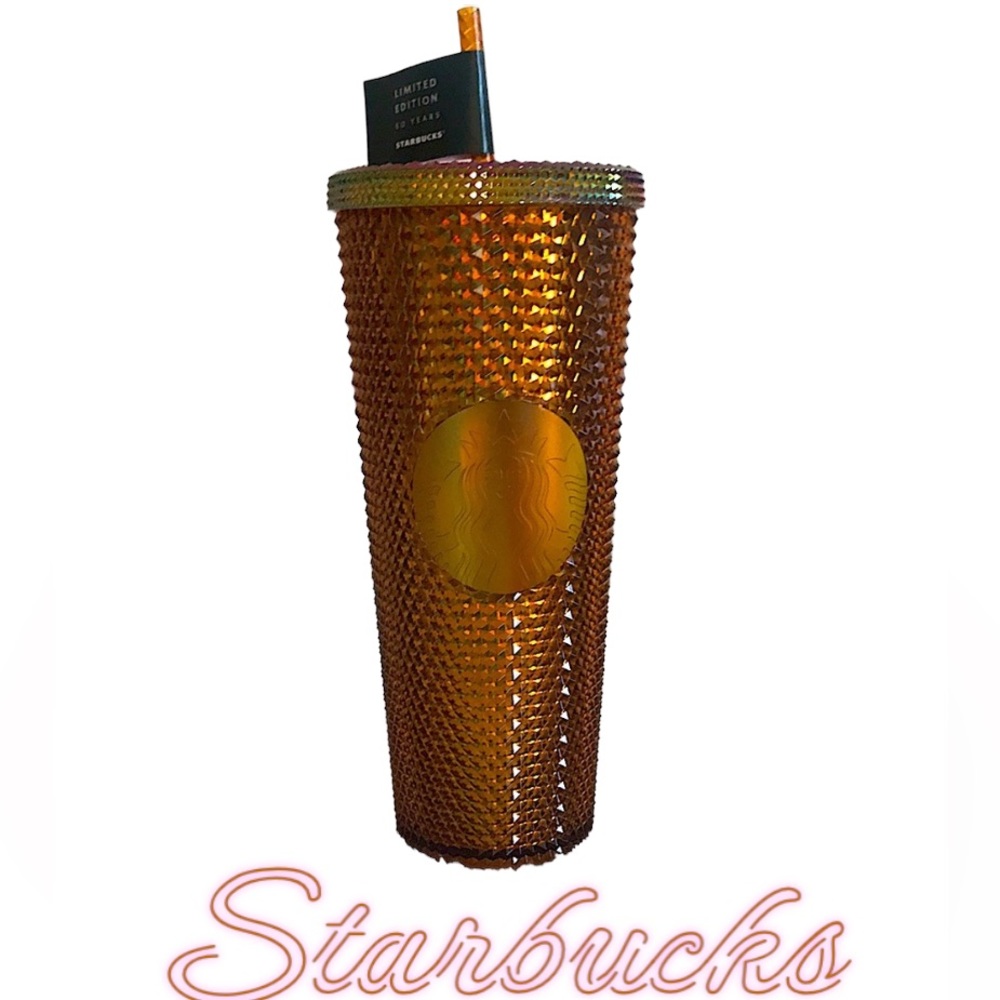 Starbucks Limited Edition 50 Years Gold Studded Tumbler